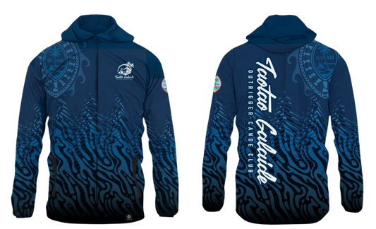 TAOTAO GALAIDE OUTRIGGER CANOE CLUB Sublimated Lightweight Windbreaker Jacket