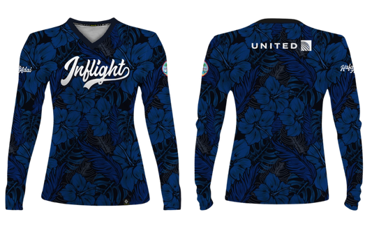 UNITED INFLIGHT Sublimated Women's Long Sleeve