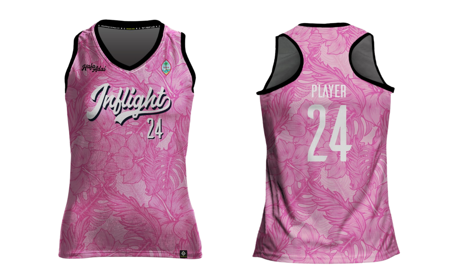 UNITED INFLIGHT Sublimated Women's Racer Back