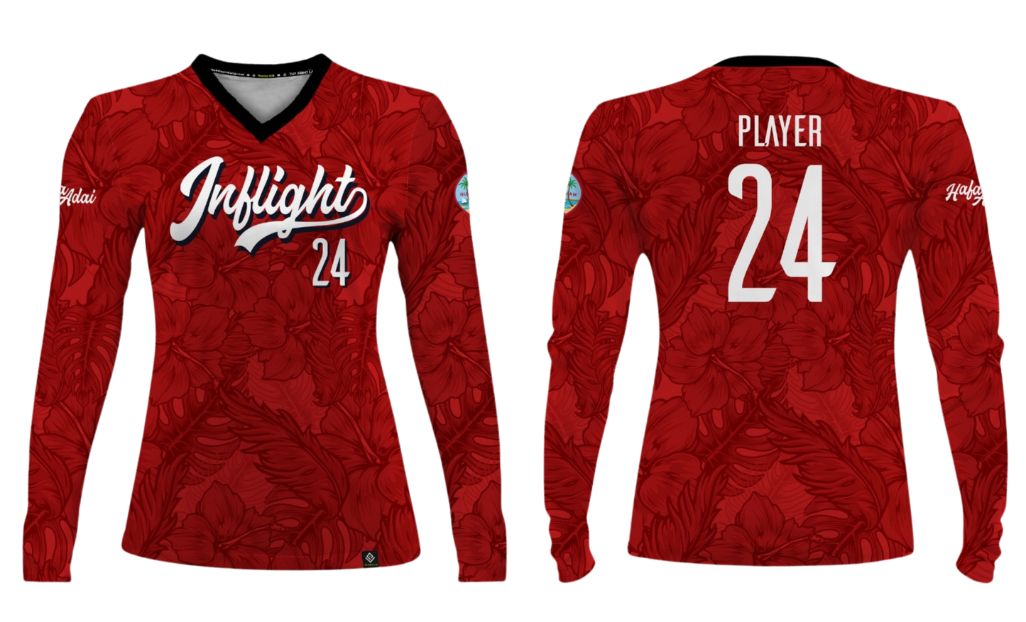 UNITED INFLIGHT Sublimated Women's Long Sleeve
