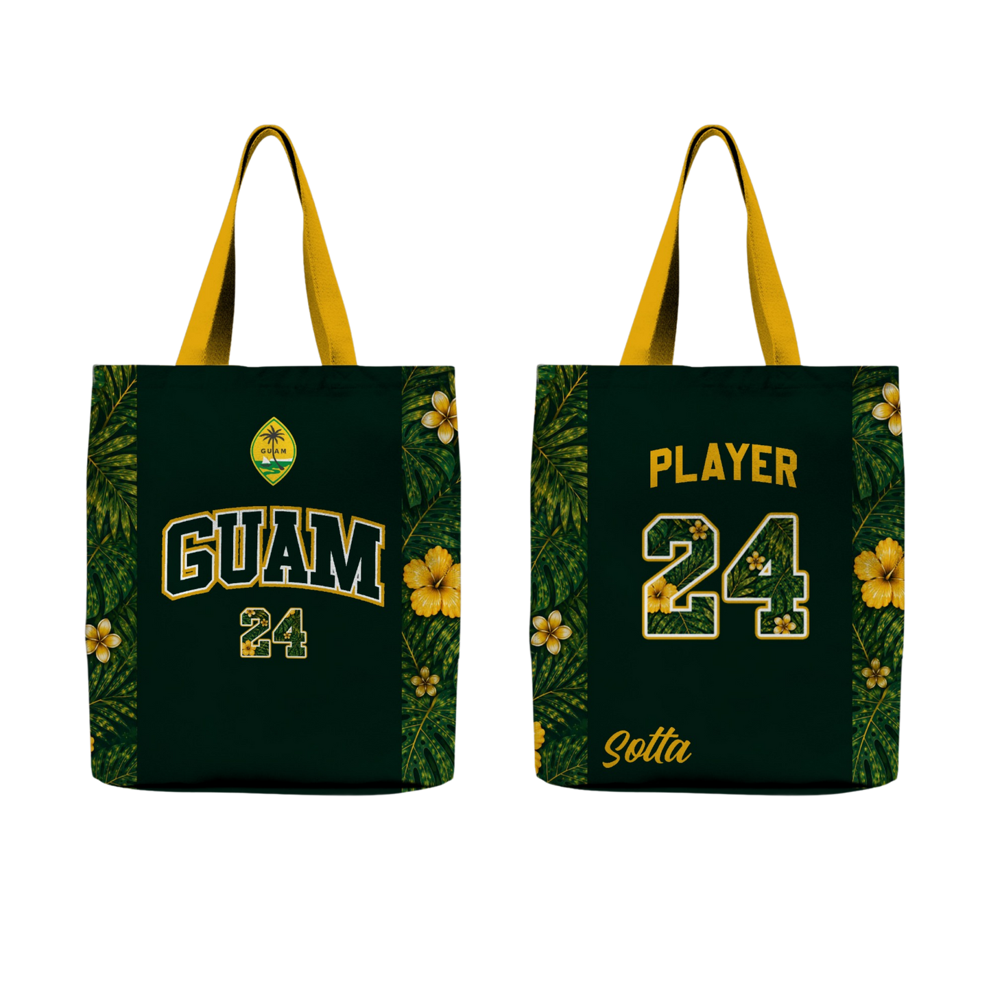 SOTTA SOFTBALL Sublimated Tote Bag Large (Green)