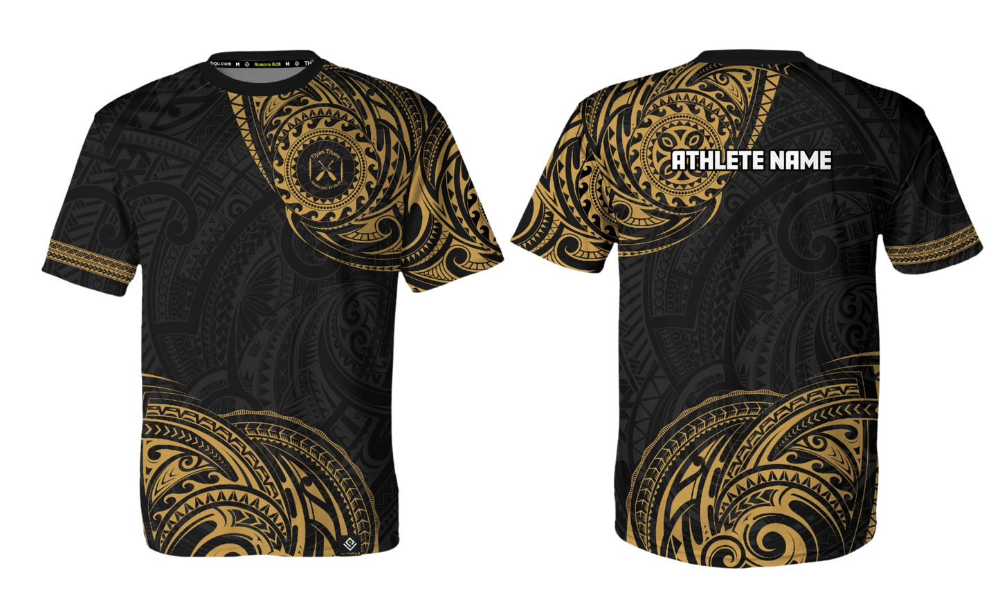 TIYAN HIGHSCHOOL PADDLING TEAM - Sublimated Men's T-shirt