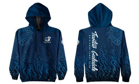 TAOTAO GALAIDE OUTRIGGER CANOE CLUB Sublimated Hybrid Pullover Hoodie