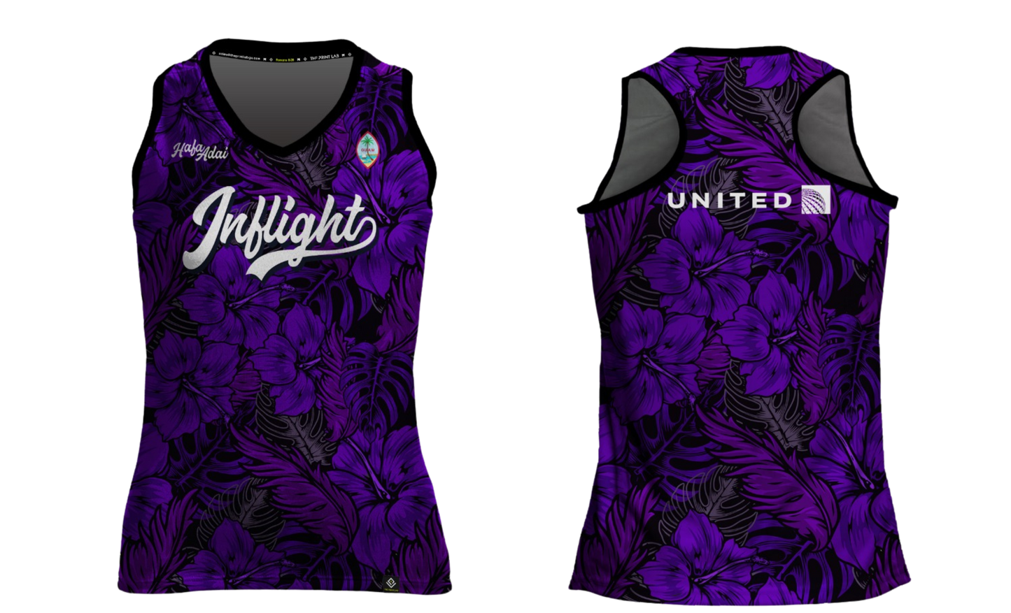 UNITED INFLIGHT Sublimated Women's Racer Back