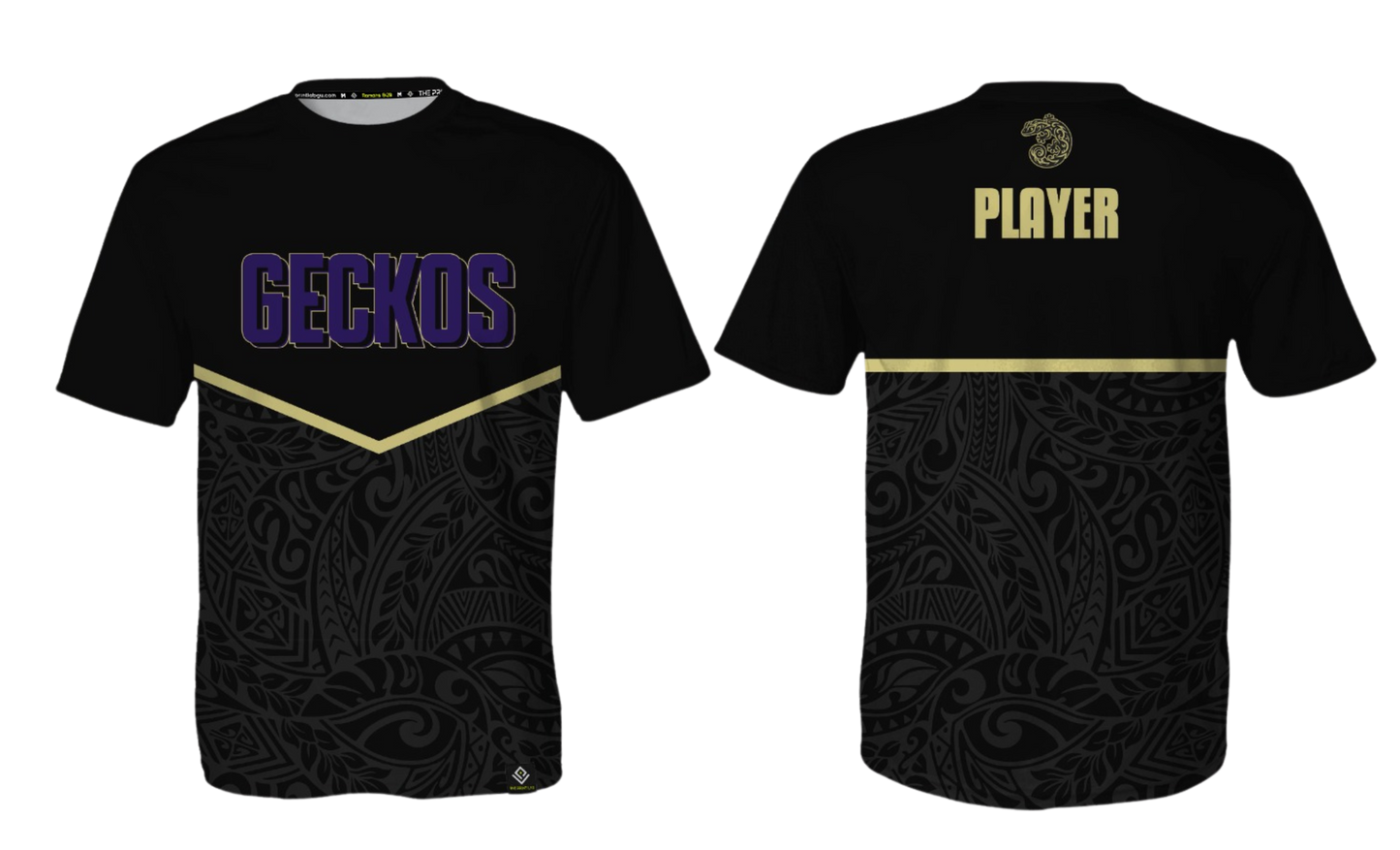 GWHS WRESTLING Sublimated Men's T-shirt (Tribal Design)