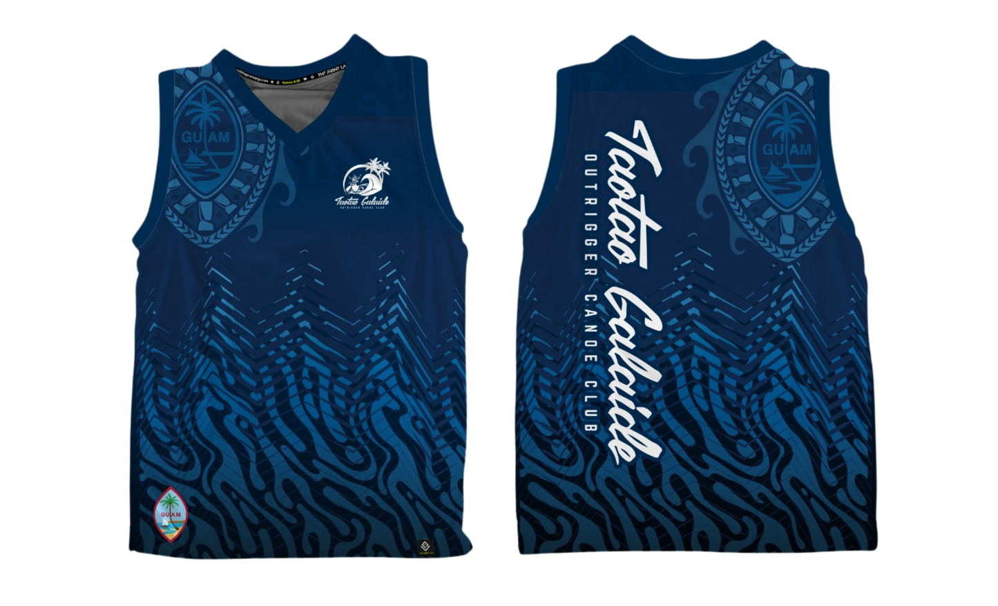 TAOTAO GALAIDE OUTRIGGER CANOE CLUB Sublimated Men's Tank Top