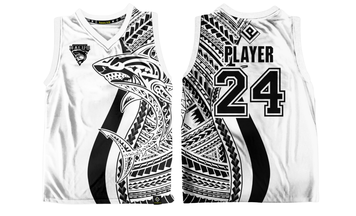 SSHS RUGBY Sublimated Men's Tank Top (White)