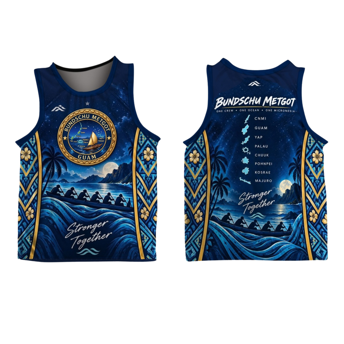 BUNDSCHU METGOT Sublimated Men's Tank Top