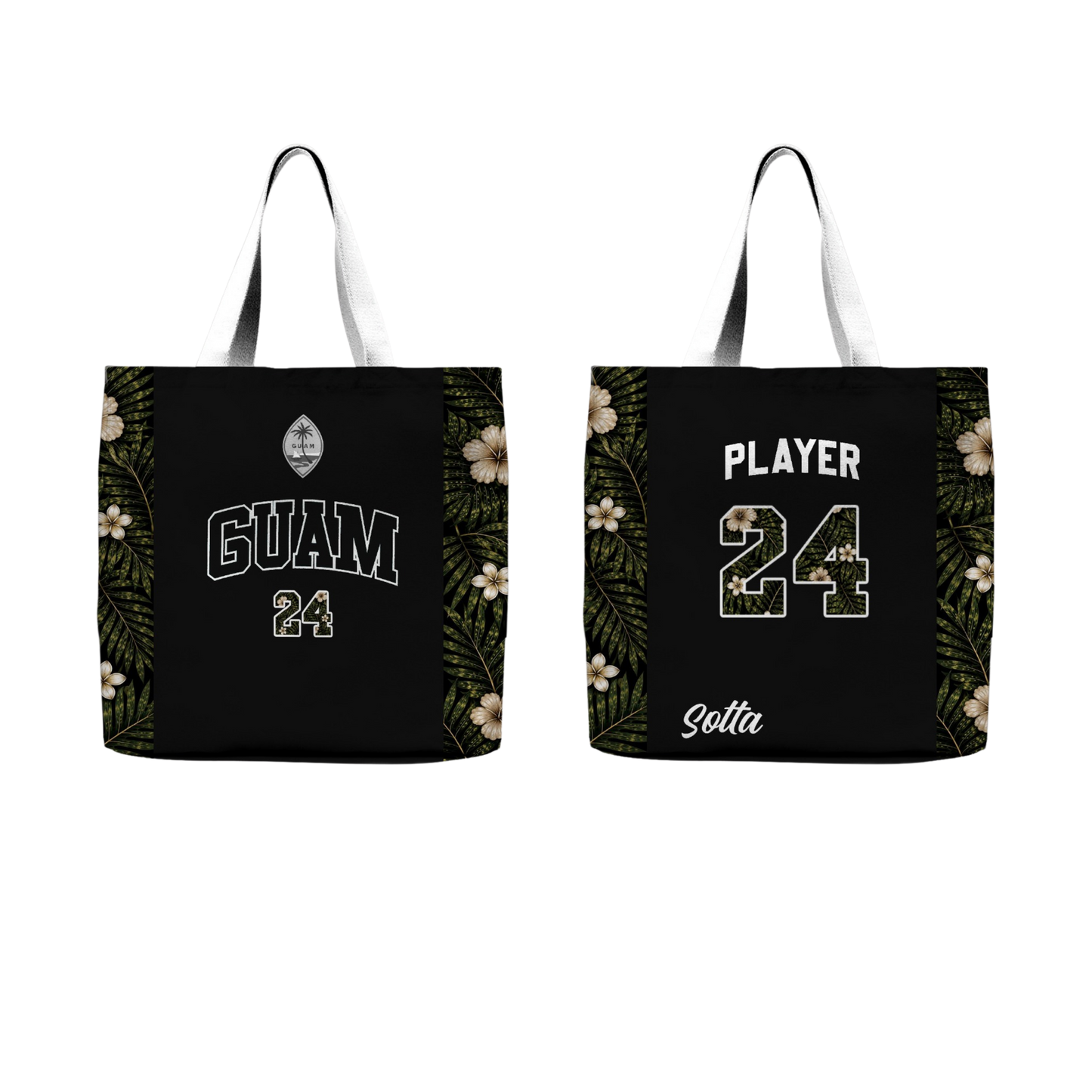 SOTTA SOFTBALL Sublimated Tote Bag Medium (Black)