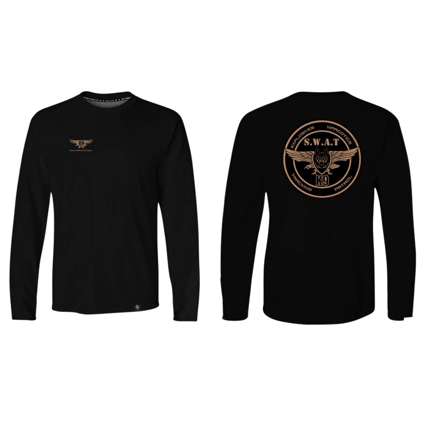 GUAM POLICE DEPT. Sublimated Men's Long Sleeve (SWAT-K9)