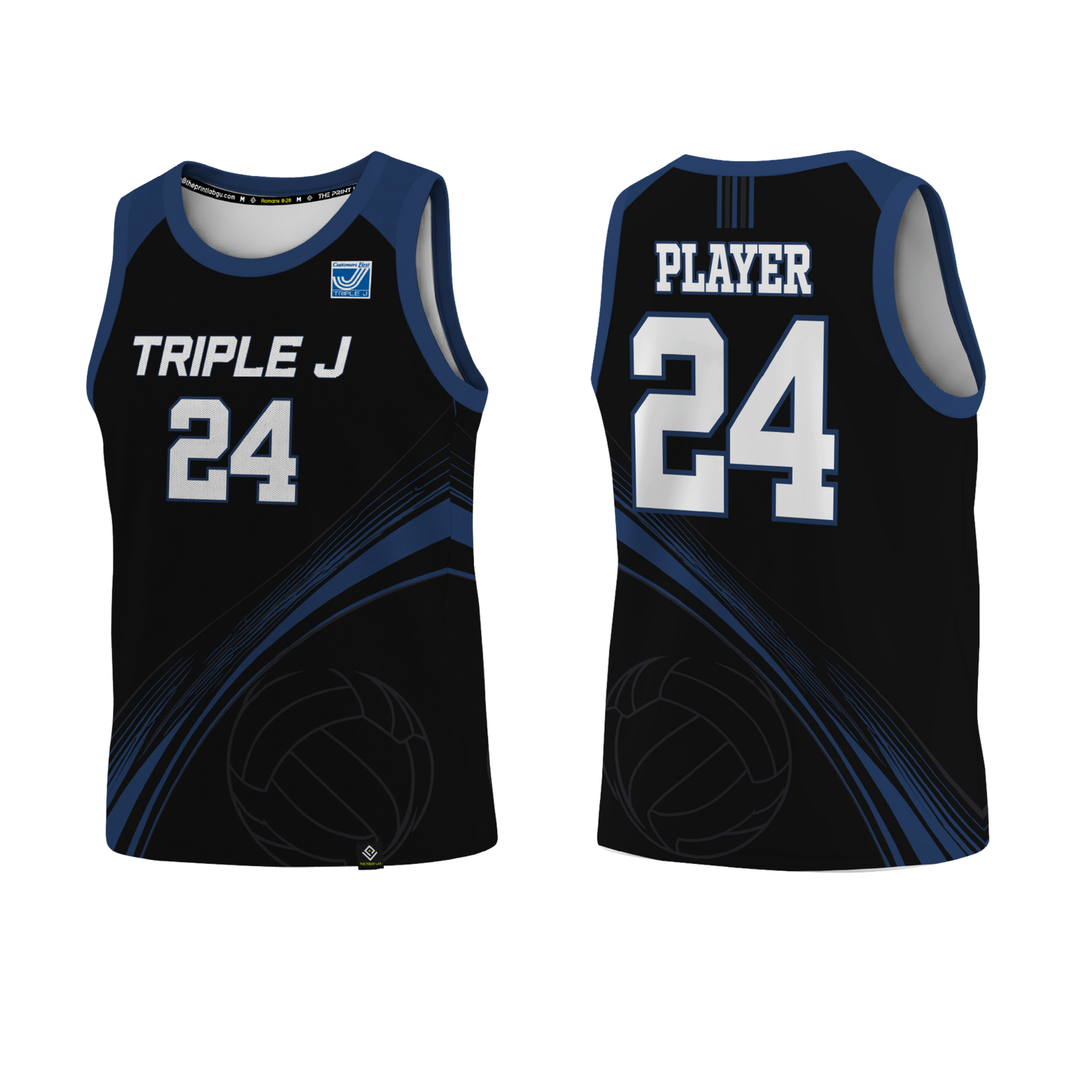 TRIPLE J VOLLEYBALL Sublimated TankTop