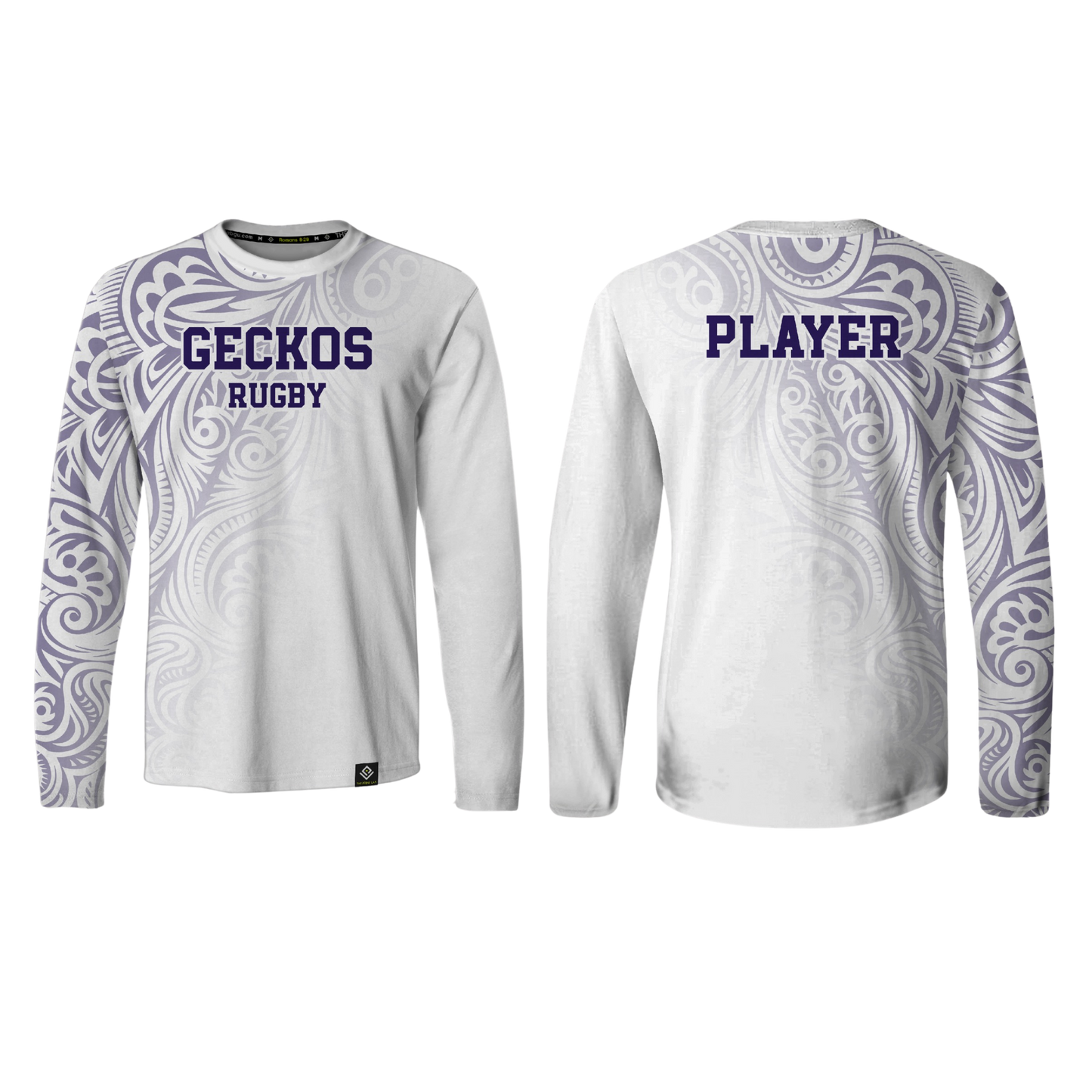 GWHS GIRLS RUGBY Sublimated Men's Long Sleeve