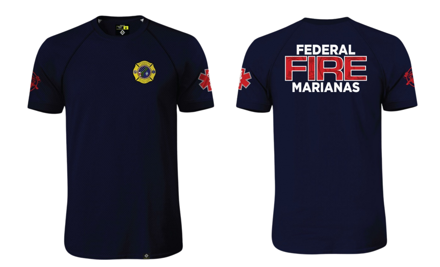 FEDERAL FIRE MARIANAS Sublimated Raglan T-shirt