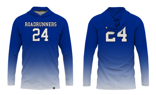 ROADRUNNERS GIRLS VOLLEYBALL (HOME JERSEY) Sublimated Long Sleeve with Hood