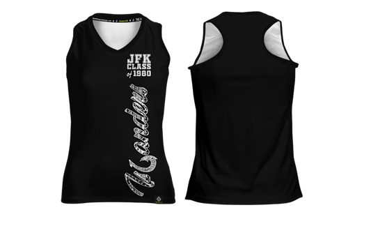 JFK CLASS OF 1980 REUNION Sublimated Women's Racer Back