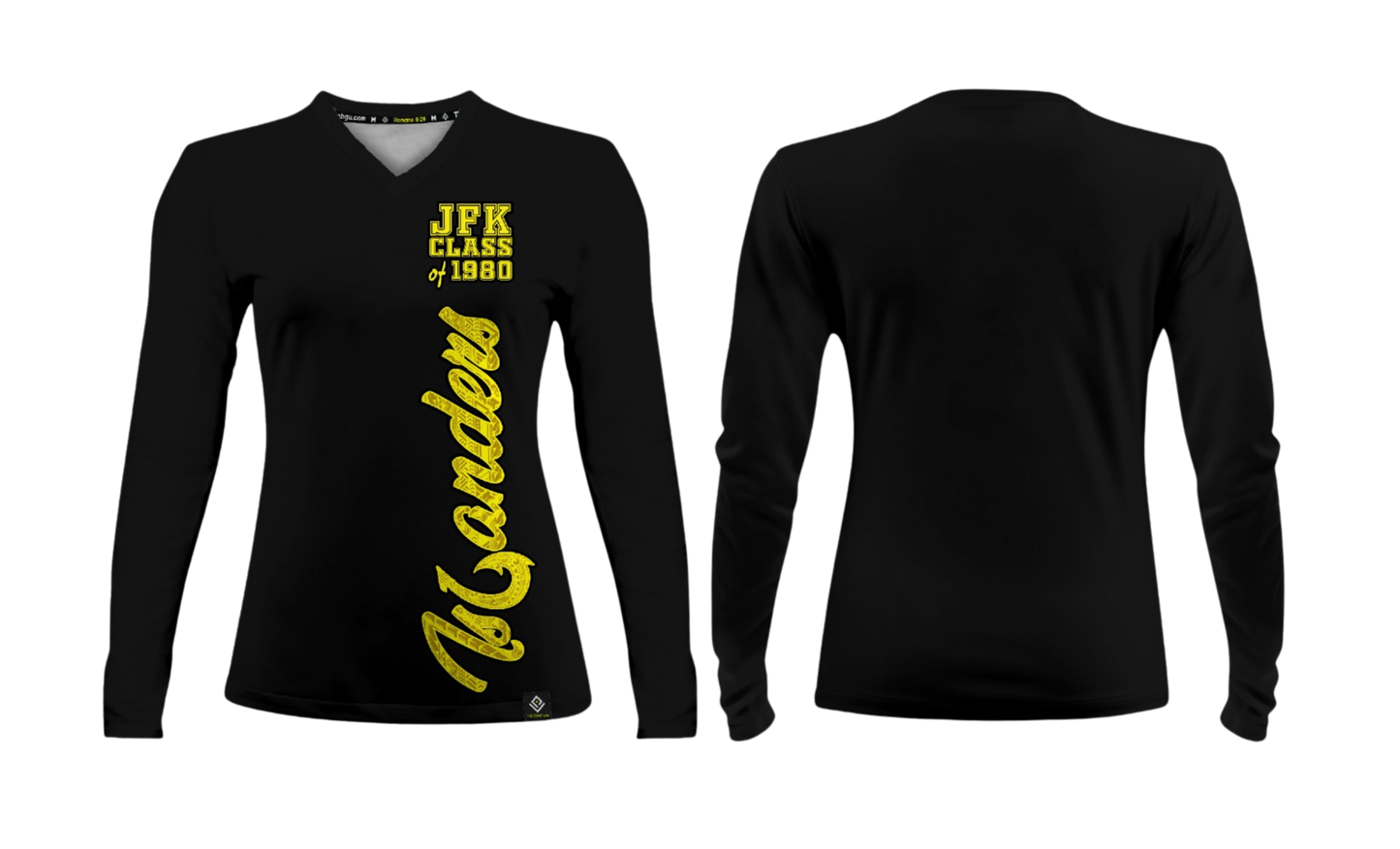 JFK CLASS OF 1980 REUNION Sublimated Women's Long Sleeve