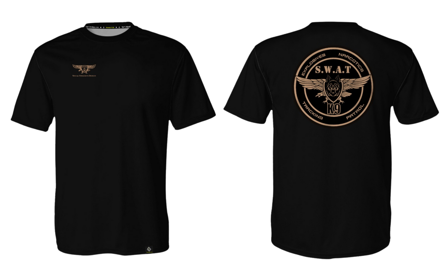 GUAM POLICE DEPT. Sublimated Men's T-shirt (SWAT-K9)