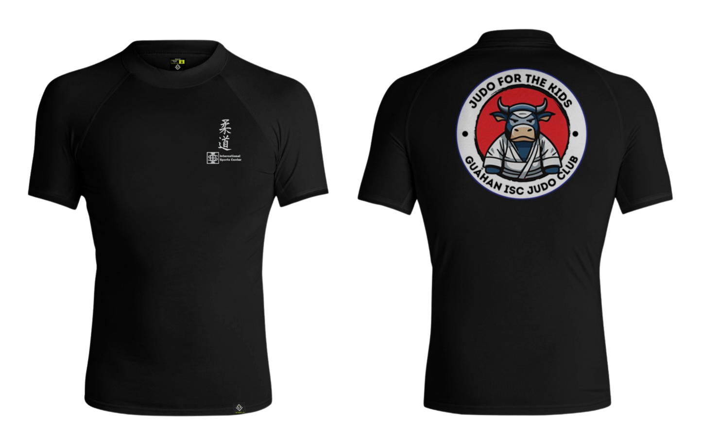 JUDO FOR THE KIDS Sublimated Short Sleeve Rash Guard