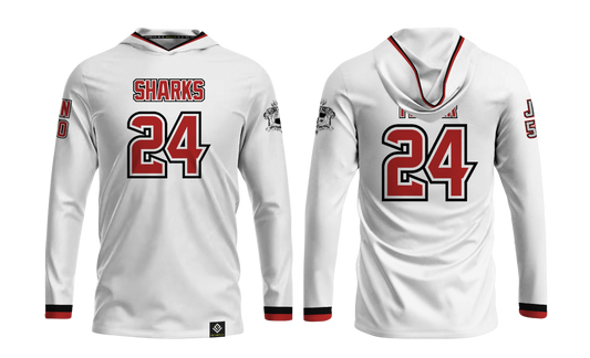 SIMON SANCHEZ FOOTBALL Sublimated Long Sleeve with Hood