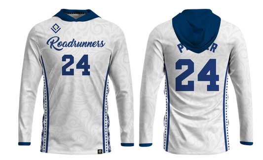 ROADRUNNERS BOYS VOLLEYBALL Sublimated Men's Long Sleeve with Hood