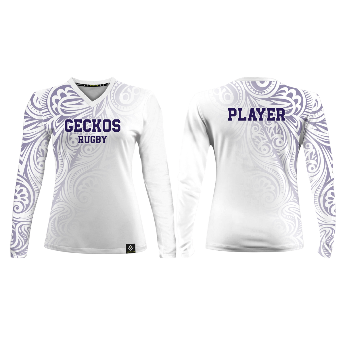 GWHS GIRLS RUGBY Sublimated Women's Long Sleeve