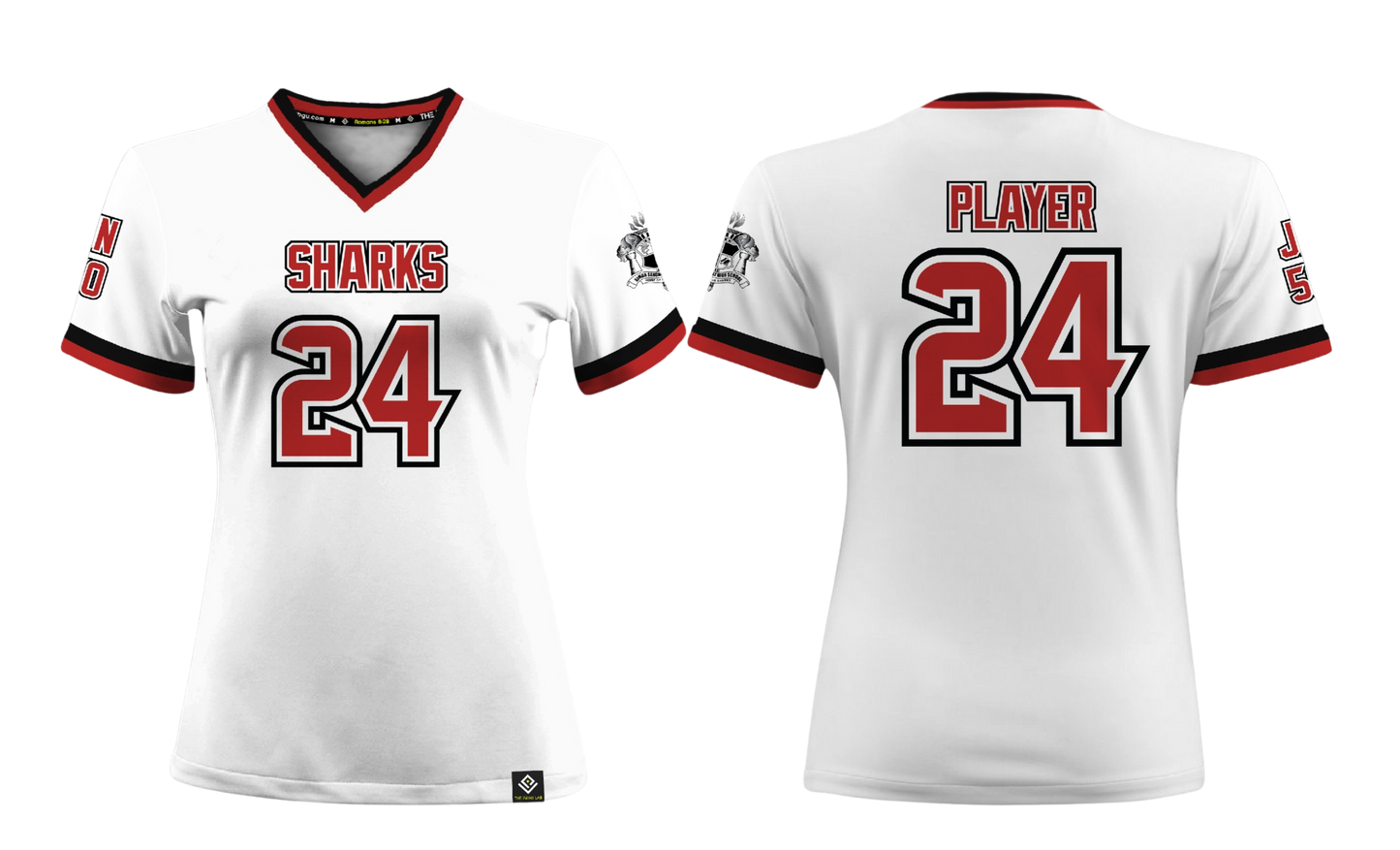 SIMON SANCHEZ FOOTBALL Sublimated Women's T-shirt
