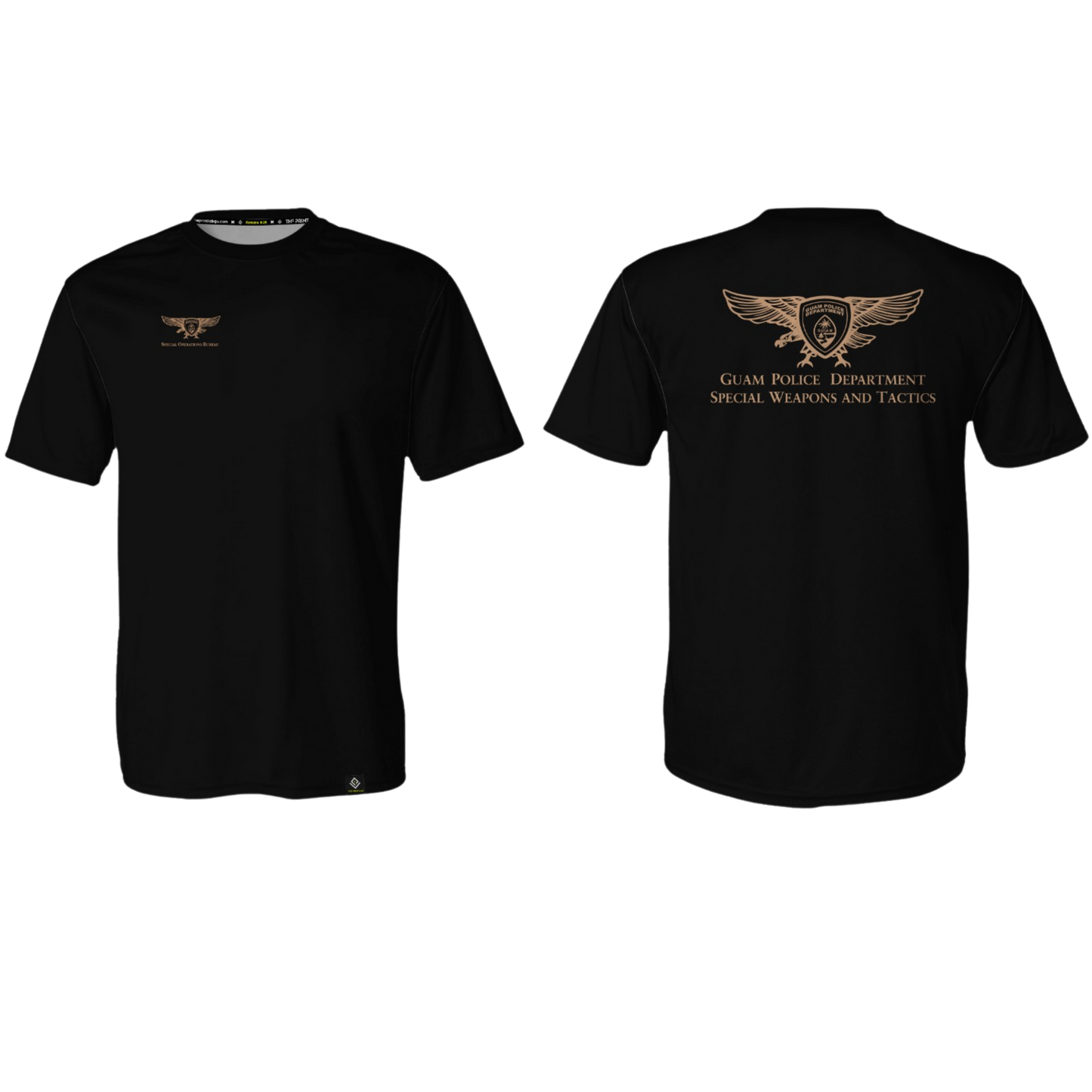 GUAM POLICE DEPT. Sublimated Men's T-shirt (SPECIAL OPERATION BUREAU)