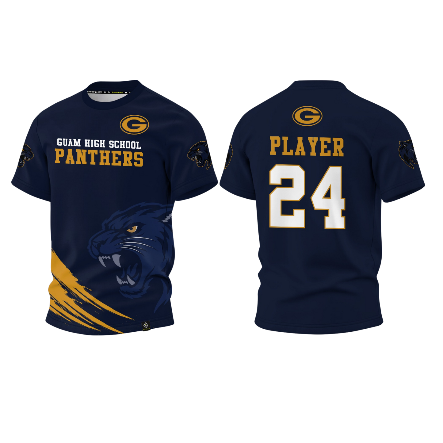 GUAM HIGHSCHOOL FOOTBALL Sublimated Men's T-shirt