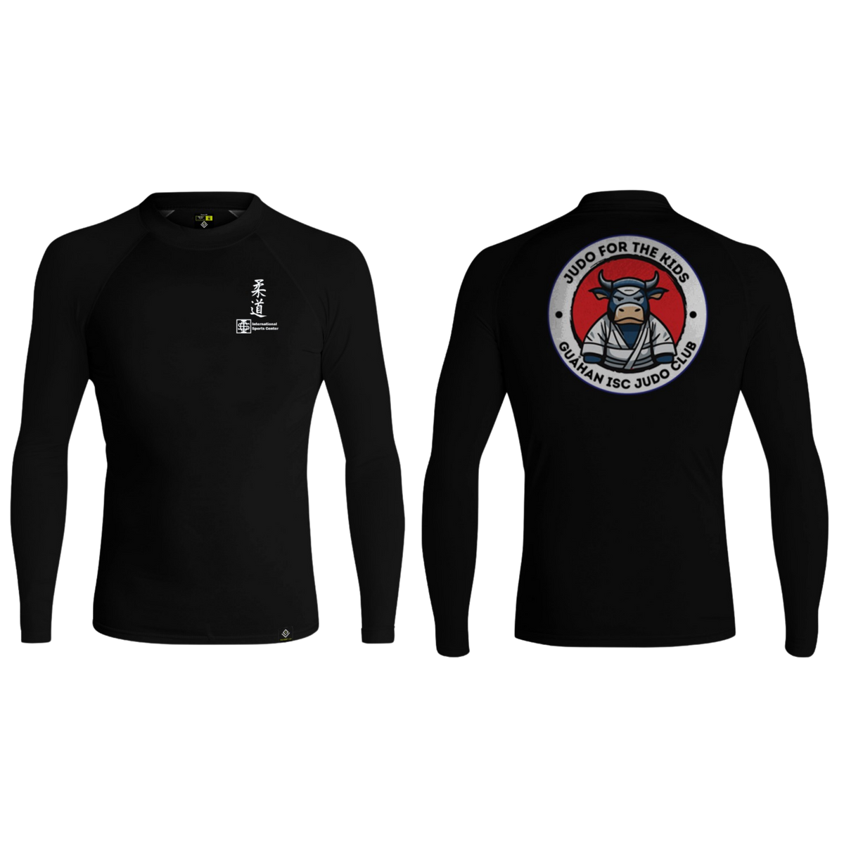JUDO FOR THE KIDS Sublimated Long Sleeve Rash Guard