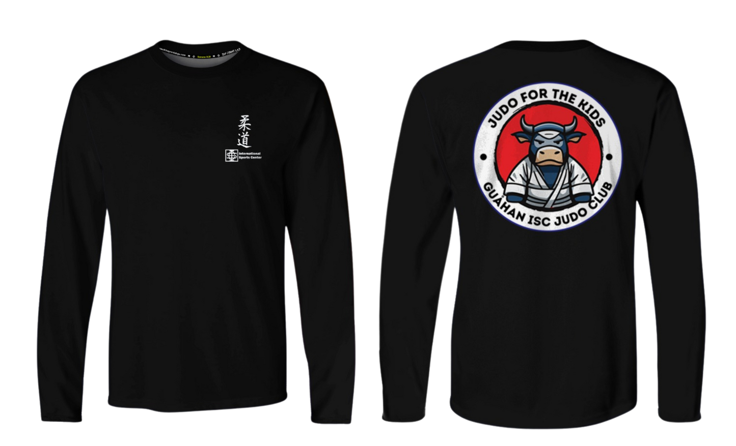 JUDO FOR THE KIDS Sublimated Cotton Screen Print Long Sleeve