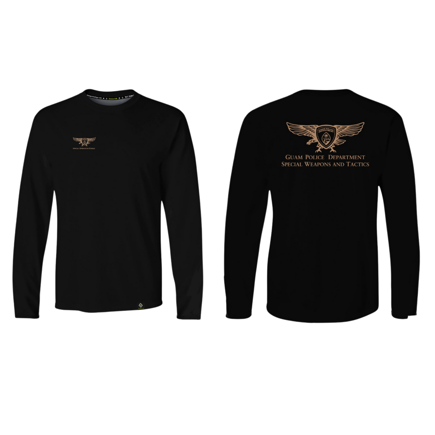 GUAM POLICE DEPT. Sublimated Men's Long Sleeve (SPECIAL OPERATION BUREAU)