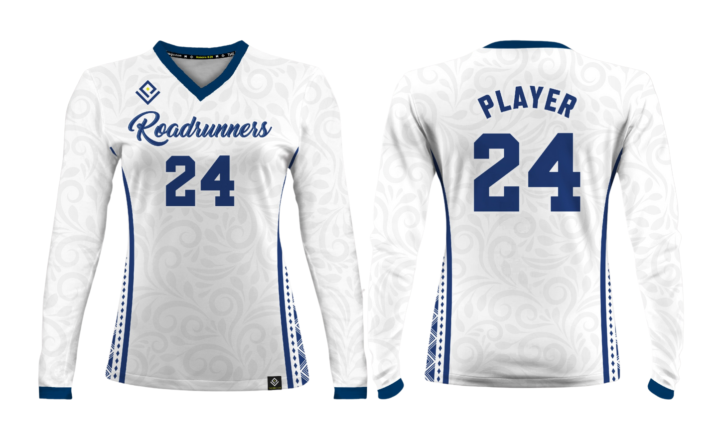 ROADRUNNERS BOYS VOLLEYBALL Sublimated Women's Long Sleeve