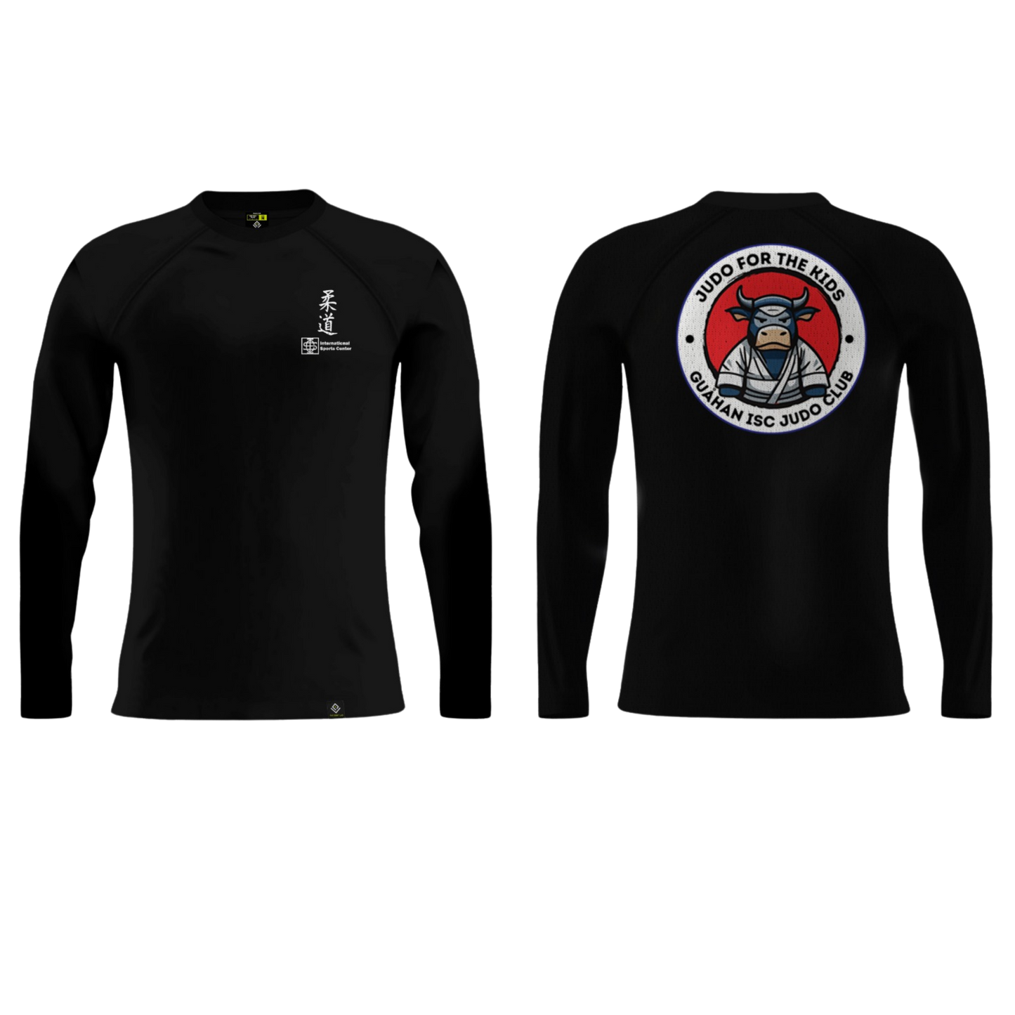 JUDO FOR THE KIDS Sublimated Raglan Long Sleeve