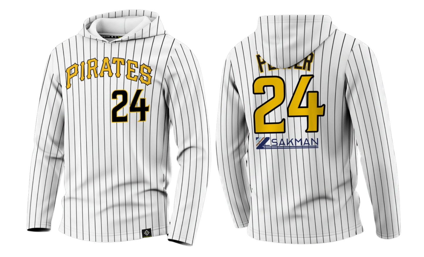 PIRATES Sublimated Men's Long Sleeve with Hood