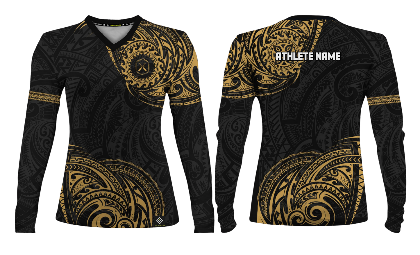 TIYAN HIGHSCHOOL PADDLING TEAM - Sublimated Women's Long Sleeve