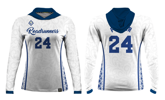 ROADRUNNERS BOYS VOLLEYBALL Sublimated Women's Long Sleeve with Hood