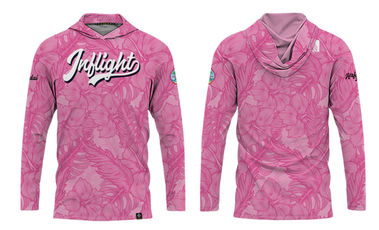 UNITED INFLIGHT Sublimated Men's Long Sleeve with Hood