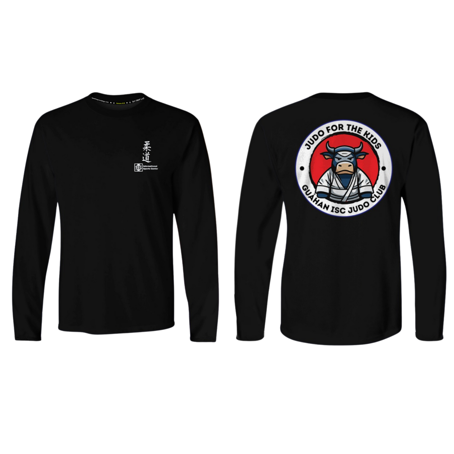 JUDO FOR THE KIDS Sublimated Cotton Screen Print Long Sleeve