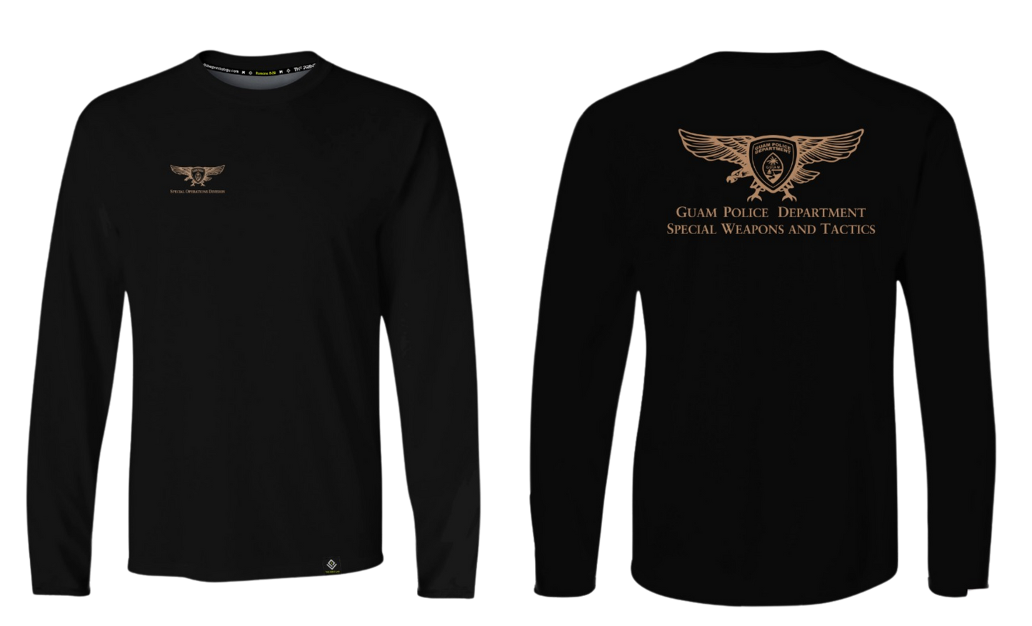 GUAM POLICE DEPT. Sublimated Men's Long Sleeve (SPECIAL OPERATION DIVISION)