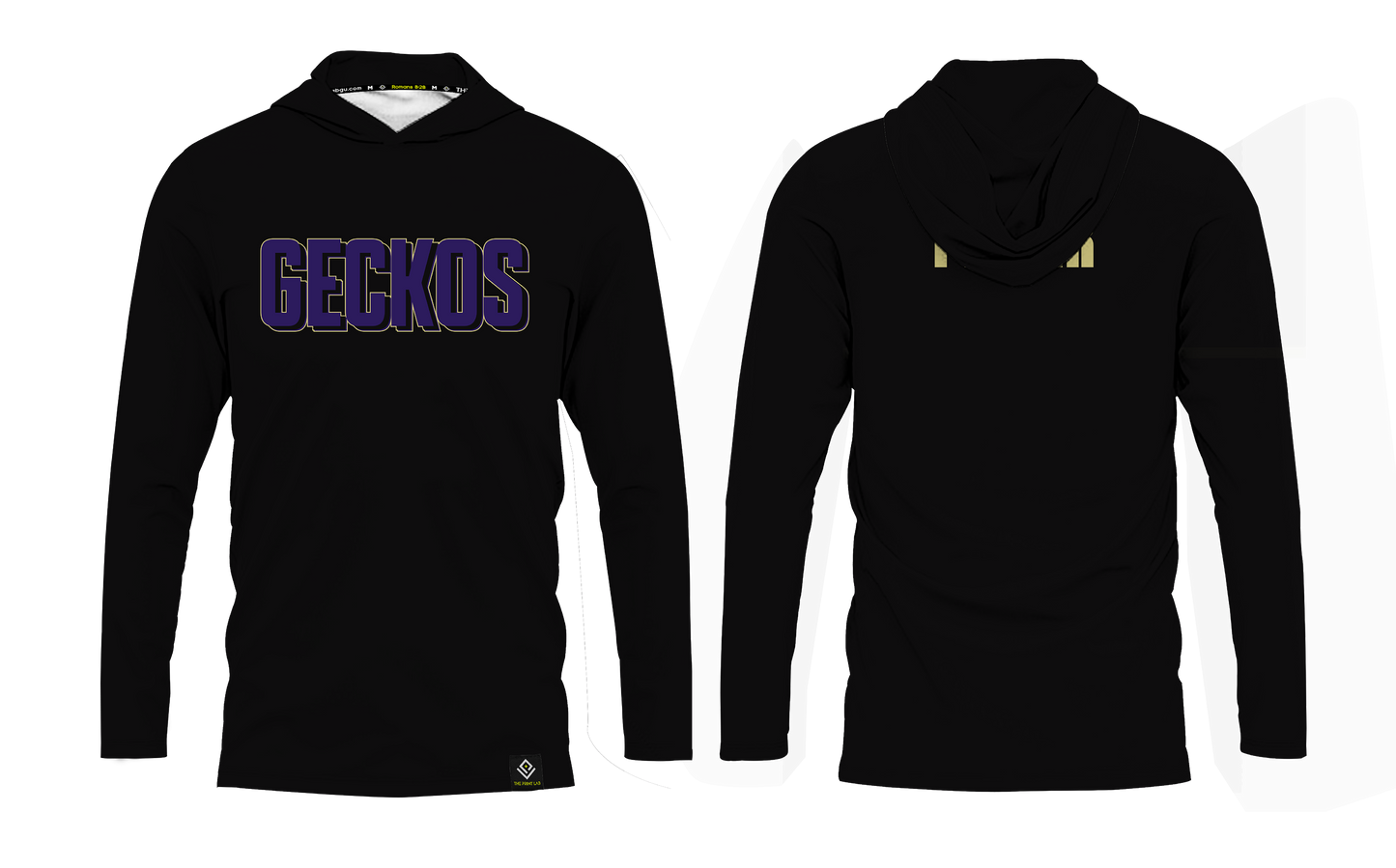 GWHS WRESTLING Sublimated Men's Long Sleeve with Hood