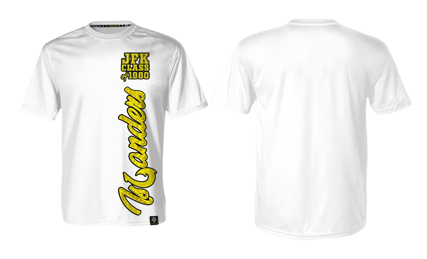 JFK CLASS OF 1980 REUNION Sublimated Men's T-shirt (White)