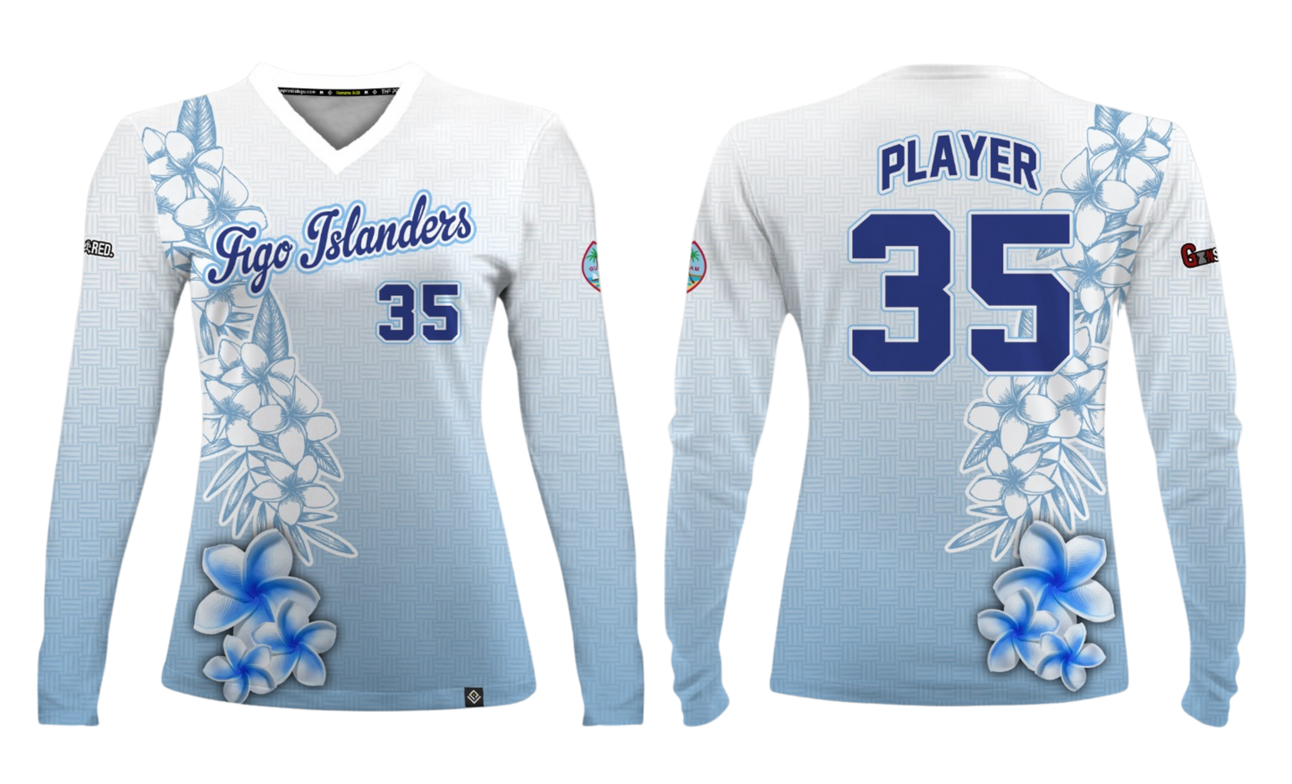 FIGO ISLANDERS 50's 2025 Women's Sublimated Long Sleeve