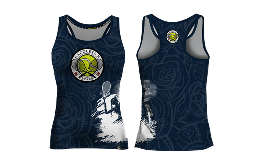 RAQUETS N ROSES Sublimated Women's Racerback