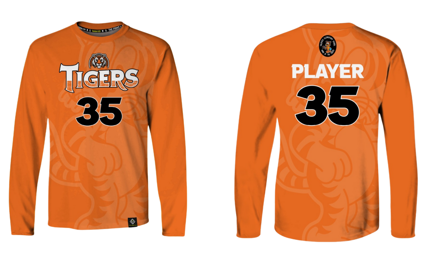 TALAFOFO - TIGERS Sublimated Men's Long Sleeve