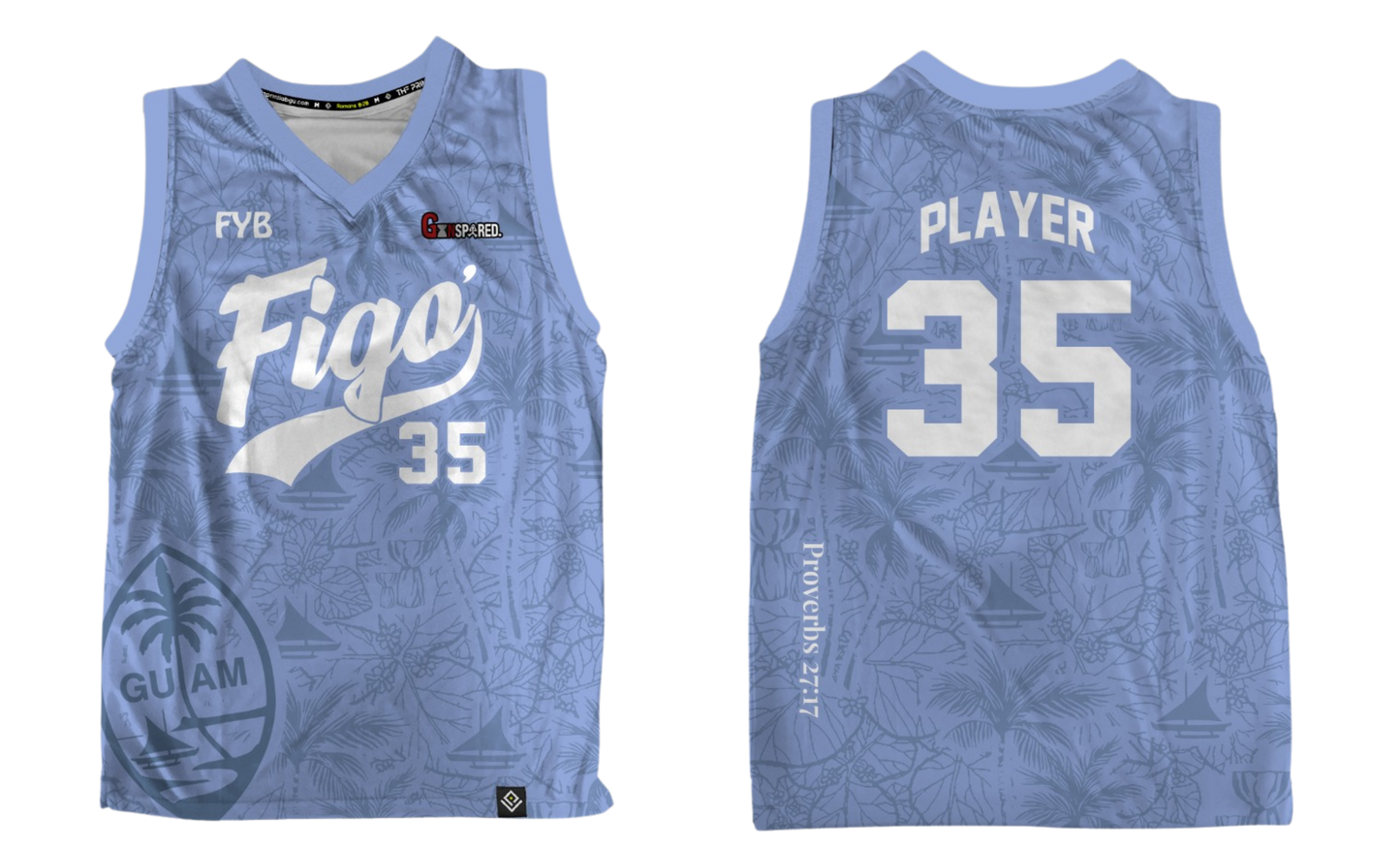 FIGO ISLANDERS 40'S 2025 Men's Sublimated Tank Top