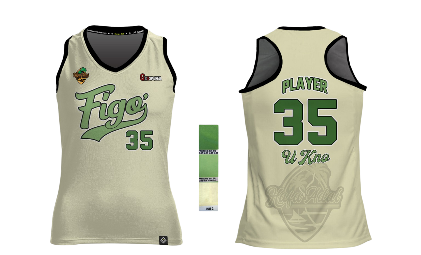 FIGO U KNO 2025 Women's Sublimated Racer Back