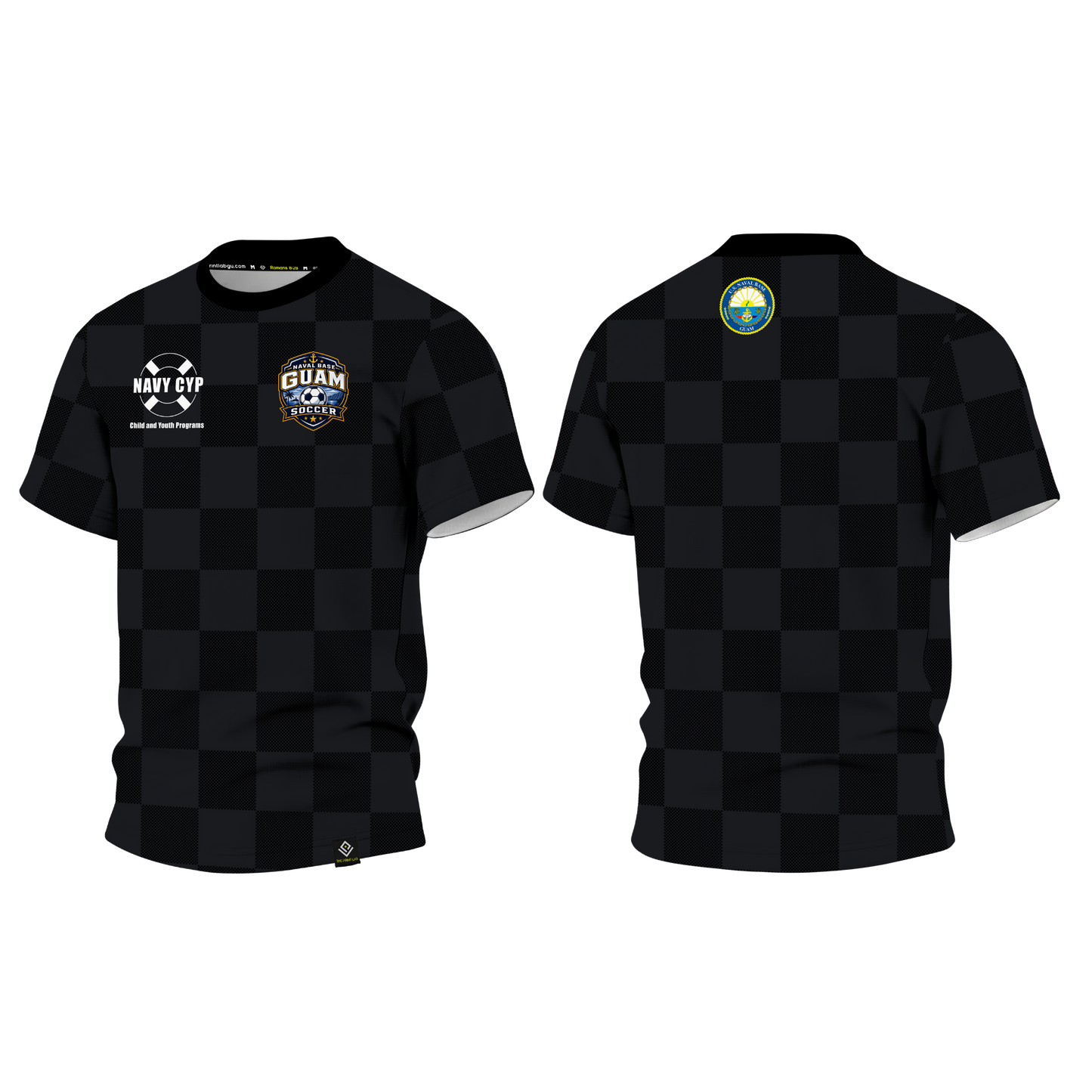 NAVAL BASE GUAM SOCCER Sublimated Men's T-shirt