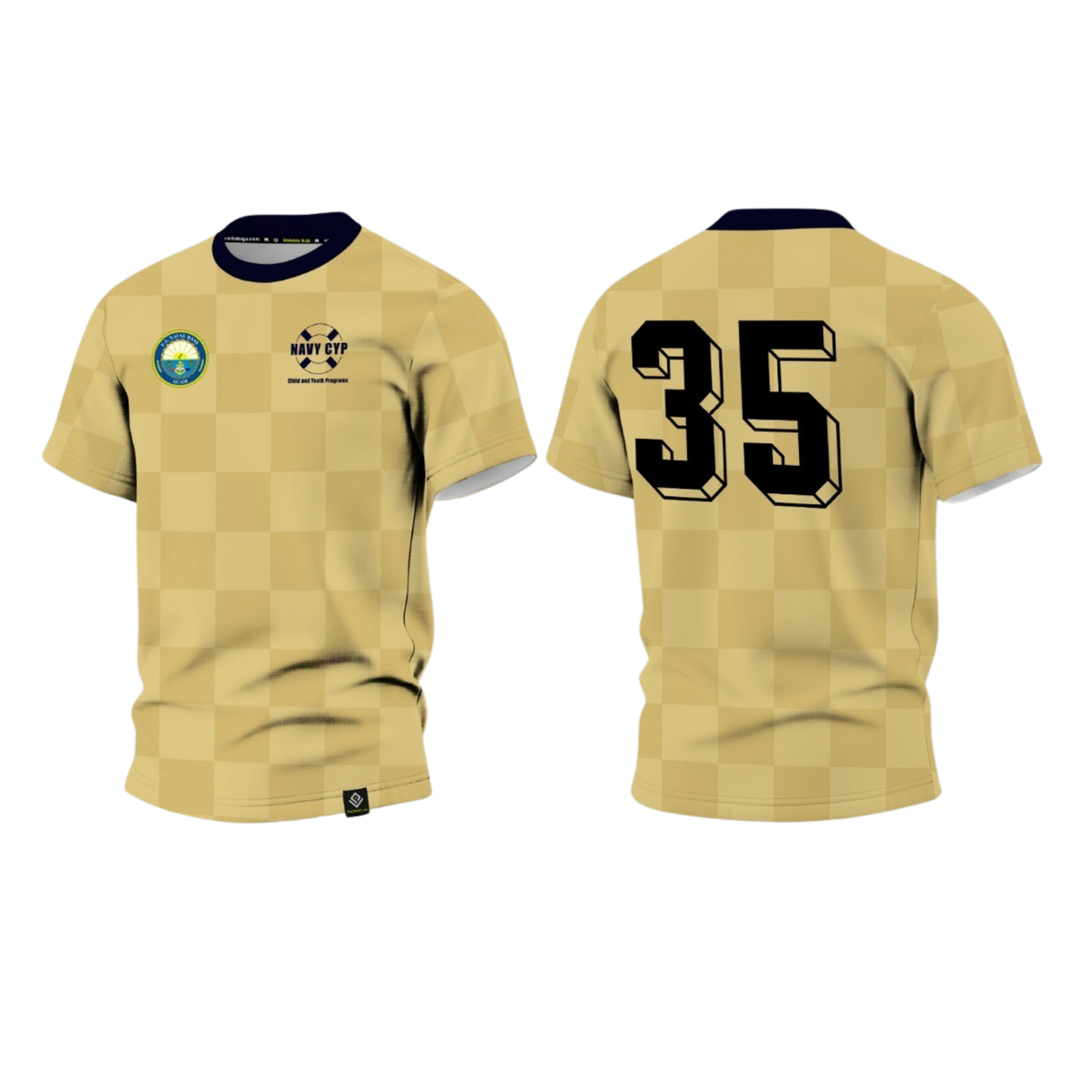 NAVAL BASE GUAM Sublimated Men's T-shirt