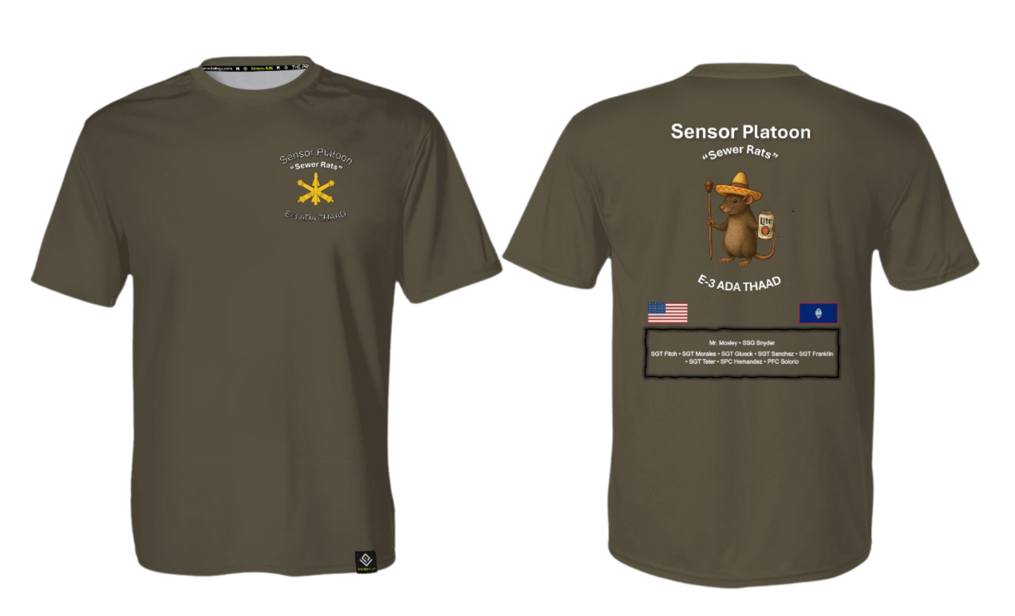 E-3 THAAD Sublimated Dri Fit T-shirt