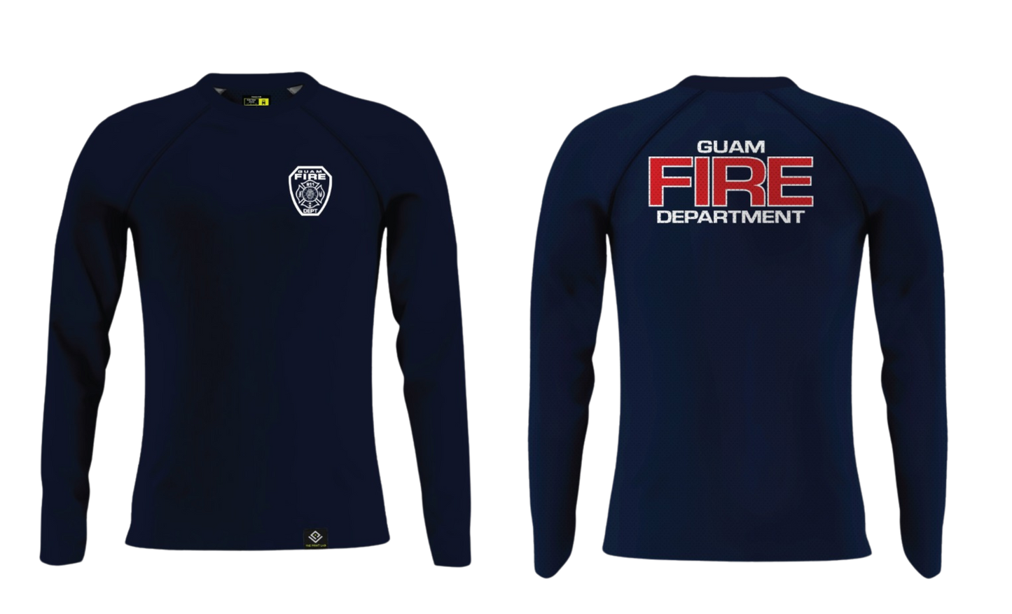 GUAM FIRE DEPARTMENT Sublimated Raglan Long Sleeve
